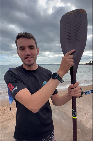 Chris Macdonald talks about his Cut Blade paddle results at SUPer Champs 2024