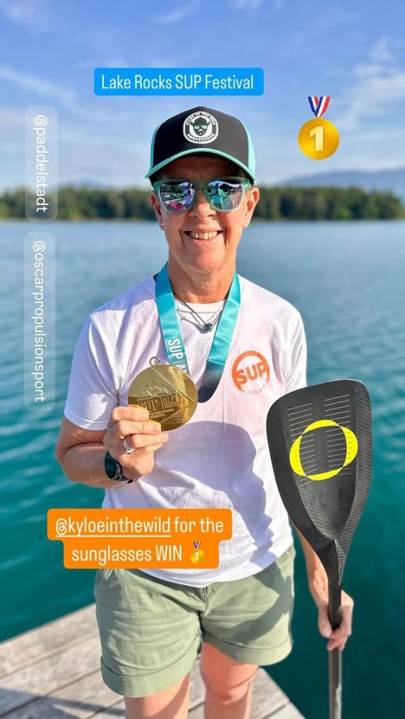 FLOWFORCE athlete at a SUP event