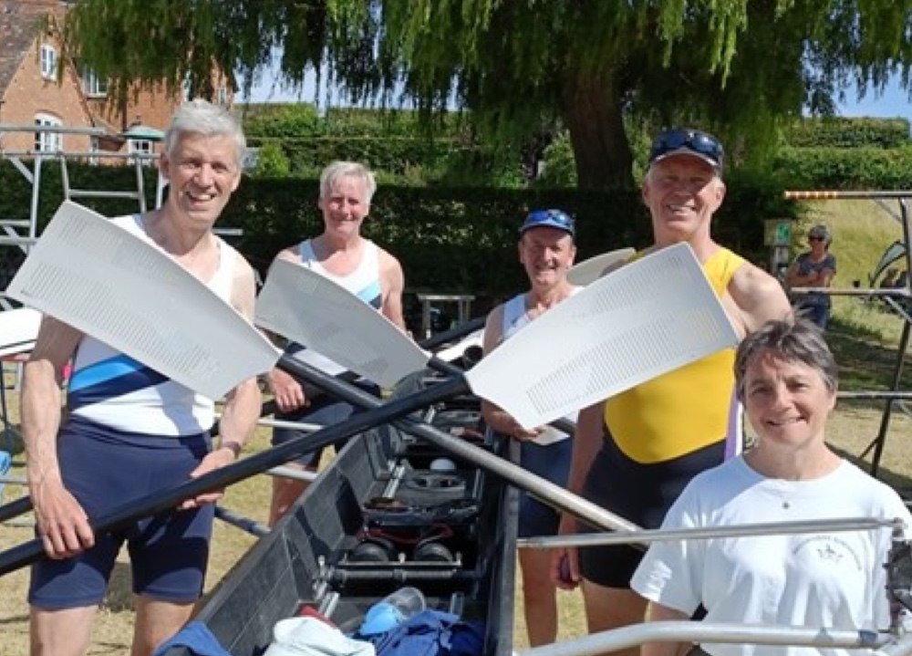 Henley Masters – Croker slit blades win O.MasG.4+